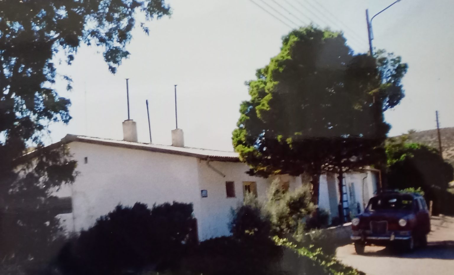 Decada del 70. Comisaria de Puerto Pirámides. Cedidas por Sr. Bonachea