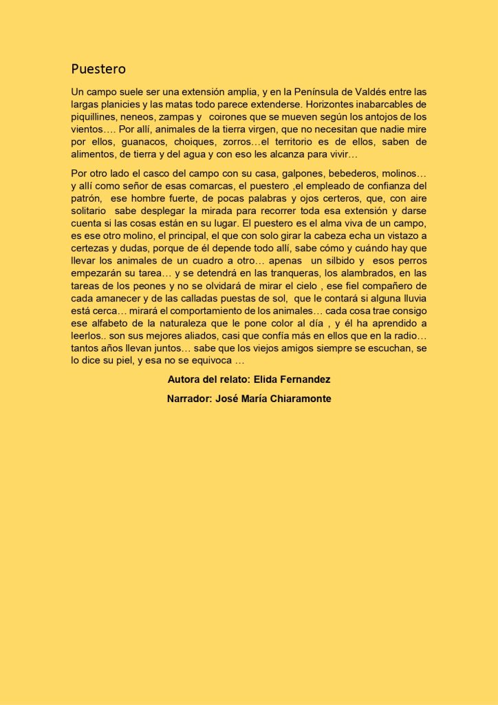 Puestero_texto del relato